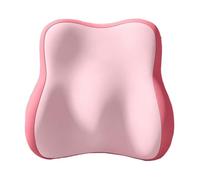 TXRYH Car Lumbar Pillow for Audi A1 8X GB/A3 8L 8P 8V 8Y/A4 B5 B6 B7 B8 B9,Adjustable Angle Soft Durable Memory Foam Material Breathable Comfortable Removable Washable Milk Silk Pillowcase,B