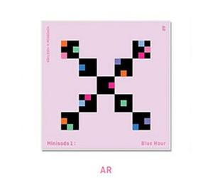 TXT MINISODE1 BLUE HOUR Album AR Ver CD+P.Book+P.Card+2p Sticker+Lyric+Post+Gift