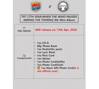 TXT - (Random Ver.+Gift) TXT [7TH YEAR:WHEN THE WIND PAUSED AMONG THE THORNS] 8th Mini Album K-POP