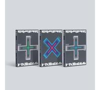 TXT The Chaos Chapter : Freeze Album [Boy Version] Poster+Photobook+Sticker Pack+Lyric Book+Behind Book+Photocard+OS Photocard+Postcard+(Extra TXT 4 Photocards+Pocket Mirror)