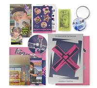TXT - TXT The 2nd Album Repackage - THE CHAOS CHAPTER : FIGHT OR ESCAPE [ ESCAPE ver. ] CD-R+Photo Book+LyricBook+BehindPoster+PhotoCard+StickerPack+PostCard+Poster+ARCard+OS PhotoCard+Cut-out Board