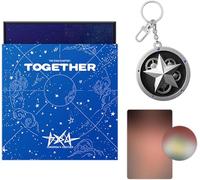 TXT - TXT - [The Star Chapter: TOGETHER] (Star Keyring Ver.) Outbox + Pendant + Photo Card + NFC Manual + 6 Extra Photocards
