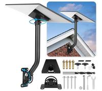 Txtcu Starlink Gen 3 Mount, Adjustable Starlink Mounting Kit Compatible with Starlink V3 Standard Dish, Starlink Pole Mount Starlink Gen 3 Pipe Adapter, Starlink V3 Wall Mount/Roof Mount Eave