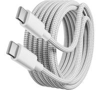 Txtcu USB C to USB C Charger Cable 5M, 60W Fast Charging Nylon Type C Cable Compatible with iPhone 15/Plus/Pro/Pro Max,Galaxy S23 Ultra/S22,Pixel 7 Pro,Huawei Mate 60 Pro,MacBook Pro 2021,iPad Air 5