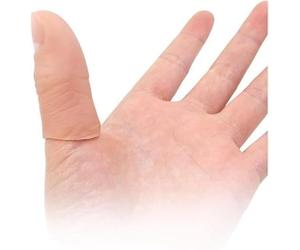 Txuolin 5 Pcs Finger Magic Trick Fake Soft Thumb Tip Close Up Stage Show Prop Prank, Magic Trick, Fingers Fake Thumb Tips Stage Show Prop Prank Novelty Magic Kits Accessories