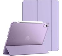 TXWLLIU Case for iPad Air 11 Inch M3/M2 2025/2024 & iPad Air 5th/4th Generation 2022/2020 10.9 Inch, Ultra Thin Lightweight Protective Case, Translucent Frosted Back Panel, Light Purple