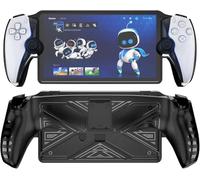 TXWLLIU Sony Protective Case Compatible with PlayStation Portal, PS5 Controller Case with Stand, Shock Absorbing Case, Black