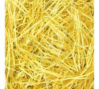 TXXATX 270g Shredded Tissue Paper for Gift Boxes, Yellow and Gold Shredded Paper Hamper Filling for Packaging Filling Gift Box Stuffing Bags Decoration Basket
