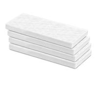 TXXATX 6 Pièces Ceramic Wool Sponge 300x100x13mm Ceramic Wool for Bioethanol Extend Fire Life for Bioethanol Fireplace Table Top Ethanol Burner