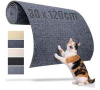 TXXATX Cat Scratching Mat Self-Adhesive 120x30 cm Scratch Wall Mat Scratcher Dark Gray Cat Carpet Protector Reusable Furniture Protector Pad for DIY Scratching Boards Sofa Floors Chair
