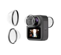 TXXCLOE 2PCS Replacement Protective Lens Cover Compatible with gopro max 360, Action Camera Accessories Kit Protector Lens Kit Accessories Compatible with gopro max 360 Accessories