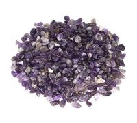 TXYCTNY Natural Stones Rocks Crystal Chip Minerals Reiki Healing Raw Gravel Gemstones Specimen Aquarium Viewing Home Decoration 50g/100g-Amethyst,50g,China