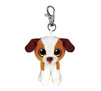 TY Boo Key Clip Hugo the Dog 7cm