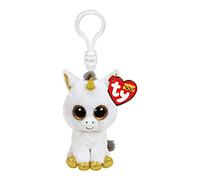 TY 1607-36640 Pegasus Unicorn-Boo Key Clip, Multicolored