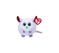 TY 2005918 Puffies Brie Mouse Xmas 2020-Ty Reg Plush Animal, Multicolor