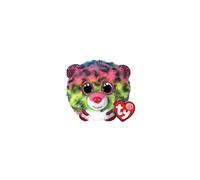 TY 2007539 Dot Leopard Puffies Plush Animal, Multicolor