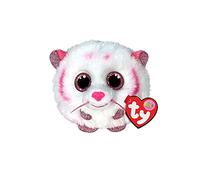 TY 2007543 Tabor Tiger Puffies Plush Animal, Multicolor