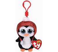 TY 35223 Gale Penguin Boo Key Clip Xmas 2019, Multicolored
