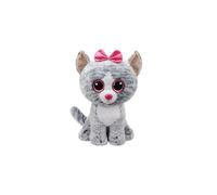 TY 36838 Kiki Grey Cat Boo Lrg Large, Multicolored