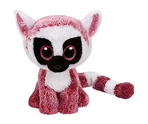 TY 37225 Beanie Boo Leeann the Lemur-15 cm