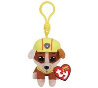 TY 41278 Rubble Paw Patrol Plush Clip, Multi-Colour