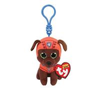 TY 41280 Zuma Paw Patrol Plush Clip, Brown