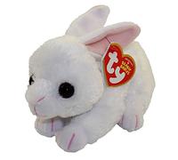 TY 42267 Cotton, Rabbit White 15 cm, Beanie Babies, Easter Limited Edition