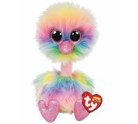 TY Beanie Buddy Asha Pastel Ostrich - Medium