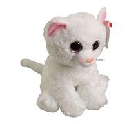 TY Beanie Babies Bianca the White Cat 6 Inch Plush Soft Toy