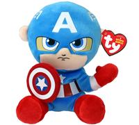 TY Beanie Babies Captain America (Soft Body) - 6"