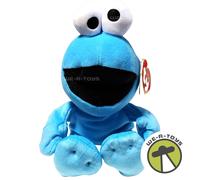 Ty Beanie Babies Cookie Monster Sesame Street Plush Small