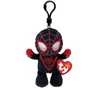 Ty Key Clip Marvel Miles Morales Soft Plush Keychain