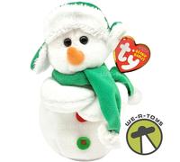 Ty Beanie Babies Mr. Snow the Snowman Holiday Plush
