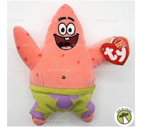 Ty Beanie Babies Patrick Star the Starfish Spongebob Squarepants Plush 2004