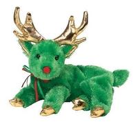 Ty Beanie Babies Sleighbelle - Reindeer Green by Ty