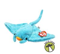 Ty Beanie Babies Sunray the Manta Ray Plush 2002