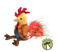 Ty Beanie Babies The Rooster Chinese Zodiac Plush 2000