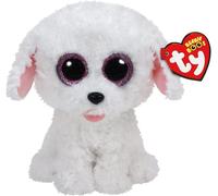 Ty Beanie Baby Boos 37175 Pippie White Bichon Frise Dog 16cm /NEW