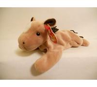 Ty Beanie Baby - Derby the Horse with Coarse Mane and No Star