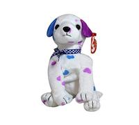 TY Beanie Baby - DIZZY the Dalmatian (colored spots & colored ears) by Beanie Babies