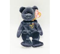 Ty Beanie Baby The End Black Bear Plush Toy 1999 New with Tags