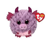 Ty Beanie Balls Spark Purple Dragon 10cm Top Quality Plush