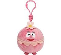TY Beanie Ballz Yo Gabba Gabba Foofa Super Soft 7cm Plush Key Clip Toy