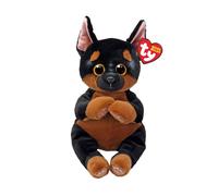 TY Beanie Bellies Fritz The Dog Medium Soft Plush Ty Multicolor