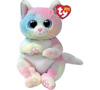 TY Beanie Bellies Jenni the Rainbow Cat Ty Multicolor