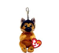 TY Beanie Bellies Key Clip Ace German Shepherd 10cm