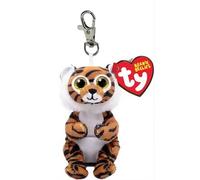 Ty Beanie Bellies Key Clip - Clawdia Tiger, Multi