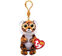 Ty Beanie Bellies Key Clip - Clawdia Tiger, Multi