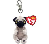 TY Beanie Bellies Key Clip Izzy Pug 10cm