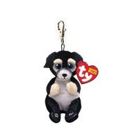 TY Beanie Bellies Key Clip Ranger Dog 10cm Ty Multicolor